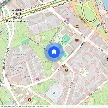 mazowieckie, Warszawa, Śródmieście, Powiśle, Ludna
