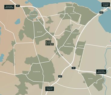 Appartement te huur: Jo Muurlingplaats 1-C3 1403 CZ Bussum - Photo 3