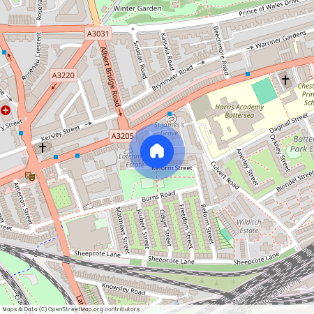 St James Grove, Battersea, London, SW11