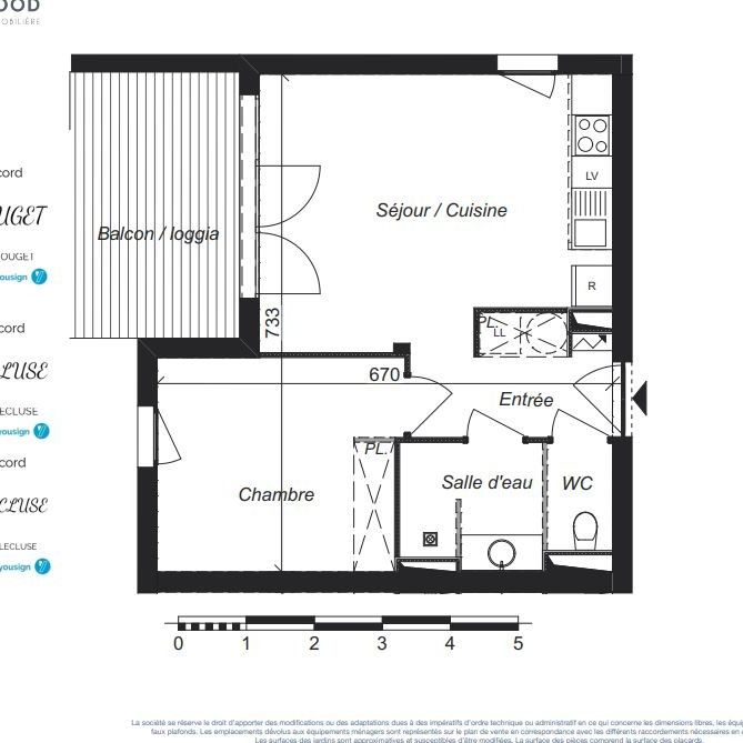 Location Appartement 2 pièces 41m² AUCAMVILLE 31140 - Photo 2