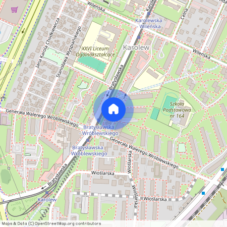 ul. Bratysławska, Karolew, Polesie, Łódź, łódzkie