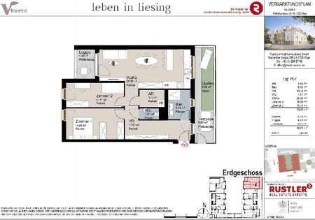 Erstbezug - Erstklassige 3-Zimmerwohnung mit ruhigem Garten | Fertigstellung 2025 - Photo 5