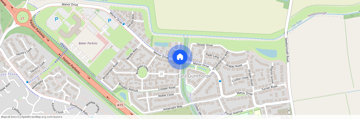 PE4 7AR, Gunthorpe, Stonemason Way