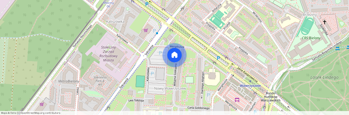 ul. Jana Kasprowicza, Wawrzyszew, Bielany, Warszawa, mazowieckie