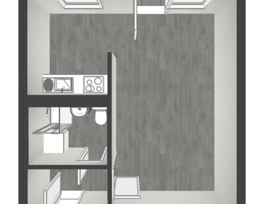 1-Zimmer-Wohnung mit Balkon zu vermieten - Foto 1