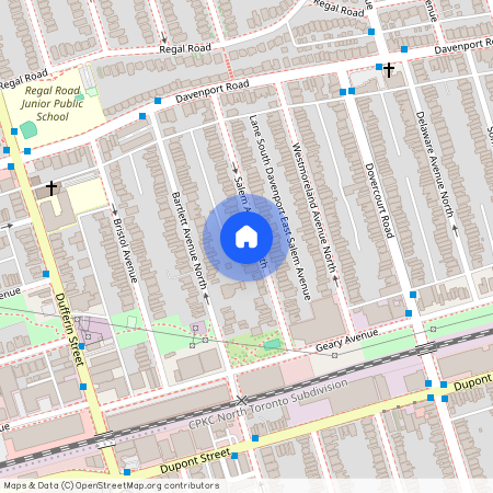 448 Salem Avenue Unit# Main, Toronto