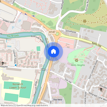 Bishop Bridge Road, Norwich, NR1