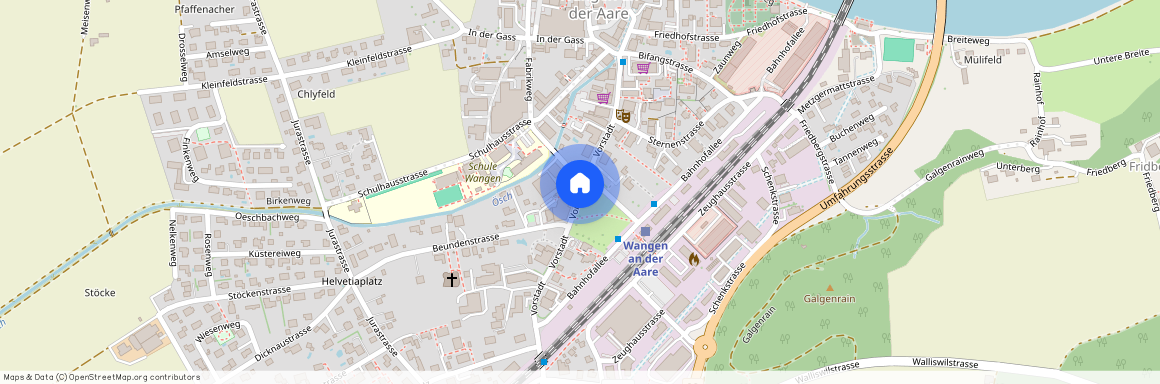 3380, Wangen an der Aare, Vorstadt