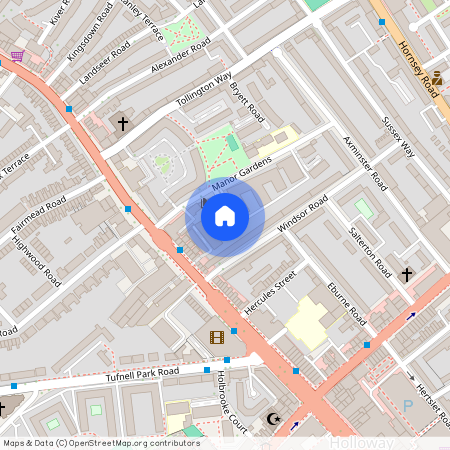 Devonshire Court, 19 Manor Gardens, Holloway, London, N7