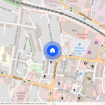 Priory Place, Dartford, Kent, DA1
