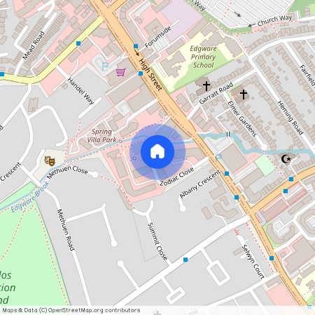 Aquarius Court, Edgware, London