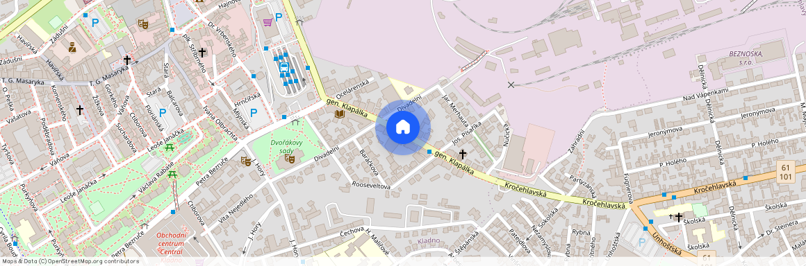 Ke křížku 1085, Kladno