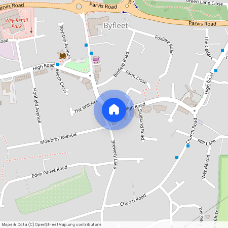 Vanners Parade, High Road, KT14
