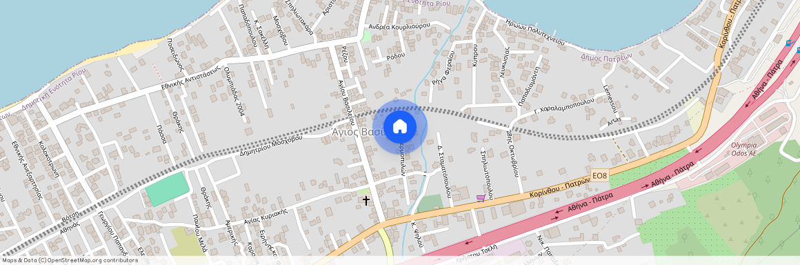 Θερμοπυλών, Δημοτική Ενότητα Ρίου, 26504, Ελλάδα (26504), Άγιος Βασίλειος (Ρίο)