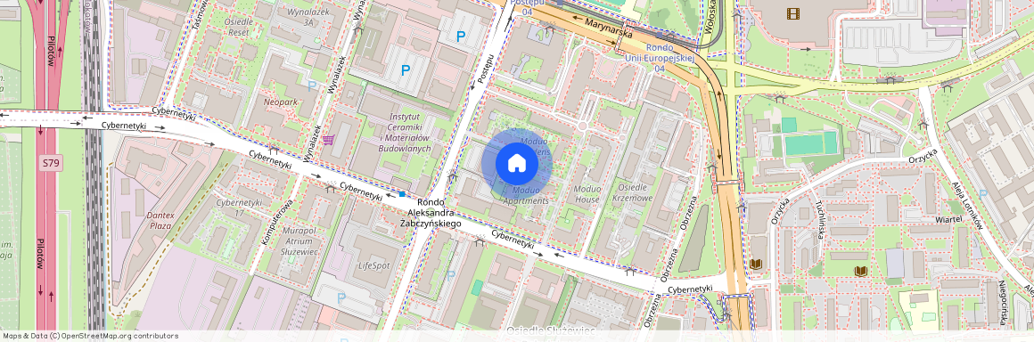 ul. Cybernetyki, Służewiec, Mokotów, Warszawa, mazowieckie