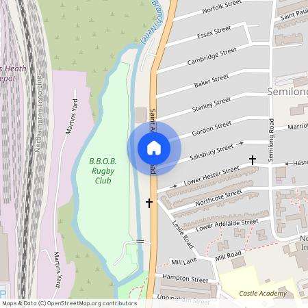 St Andrews Road, Semilong, Northampton, NN2