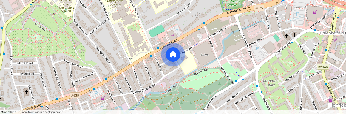 Pomona Street, Sheffield, South Yorkshire, S11