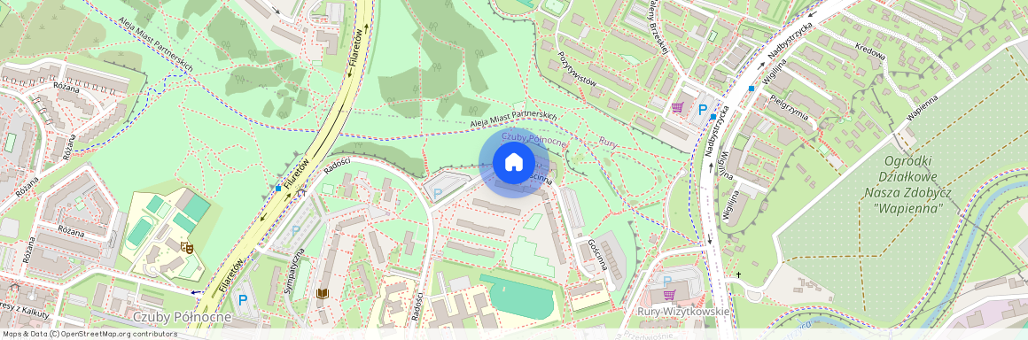 ul. Gościnna, Czuby Północne, Lublin, lubelskie