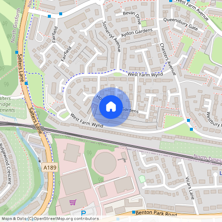 Housesteads Gardens, Longbenton, Newcastle upon Tyne, NE12
