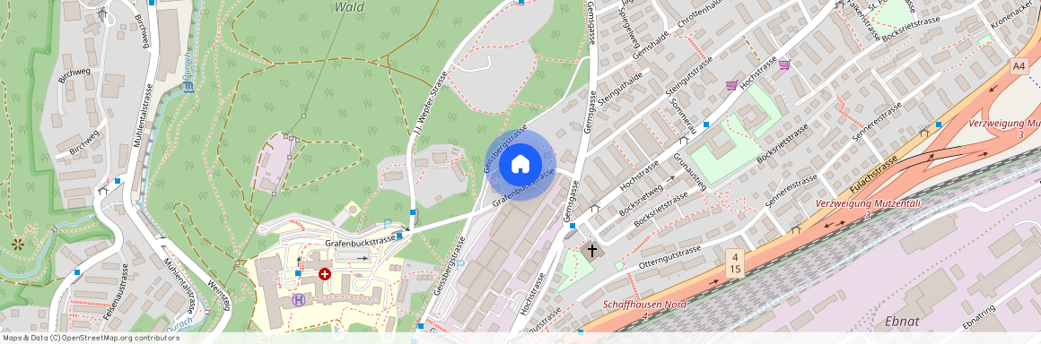 Grafenbuckstrasse 6, 8200, Schaffhausen