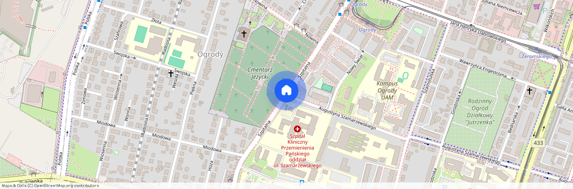 ul. Szpitalna, Ogrody, Jeżyce, Poznań, wielkopolskie