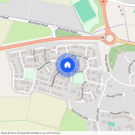 Peacock Lane, Bedford MK40