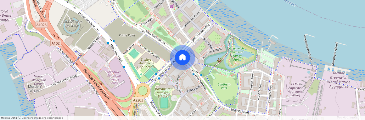 John Harrison Way, Greenwich Millennium Village, London, SE10