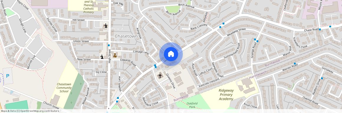 Queen Street, Burntwood, Staffordshire, WS7