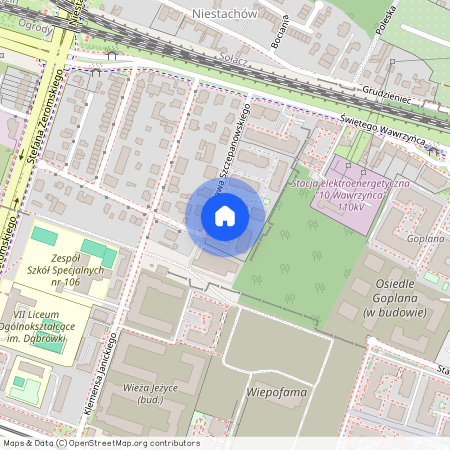 ul. Stanisława Szczepanowskiego, Jeżyce, Jeżyce, Poznań, wielkopolskie