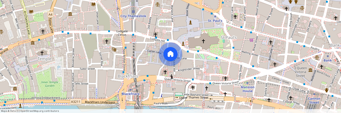 Wardrobe Pl, City of London, London EC4V 5AF