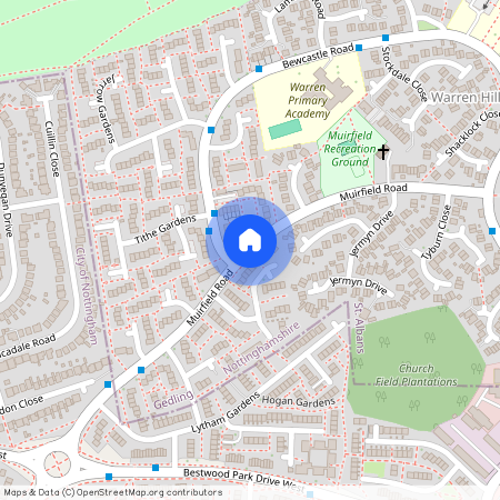Muirfield Road, Arnold, Nottingham