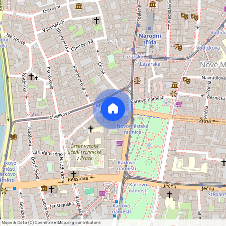 Odborů, Praha 2 - Nové Město