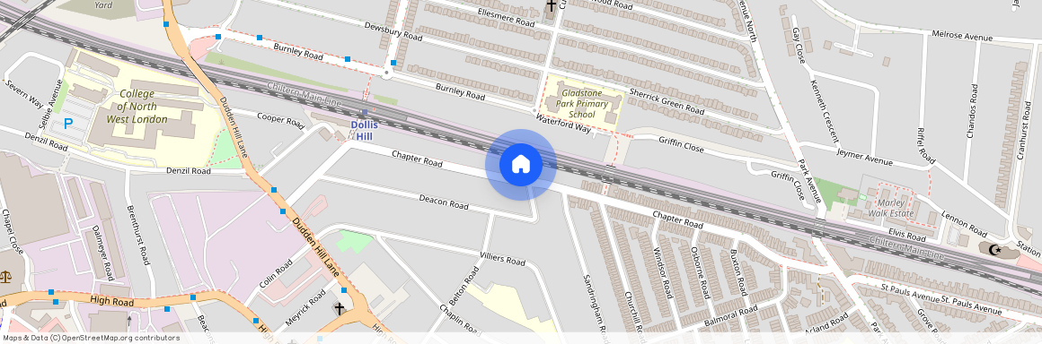 ** GARDEN FLAT ** Chapter Road, London