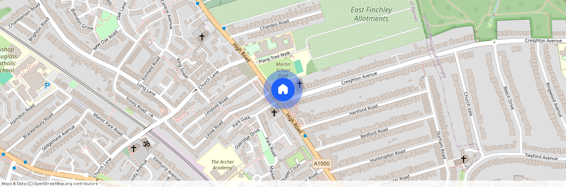 Creighton Court, Creighton Avenue, East Finchley, N2