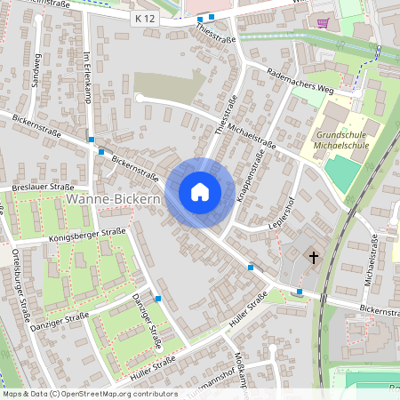 Thiesstr. 2, 44649 Herne