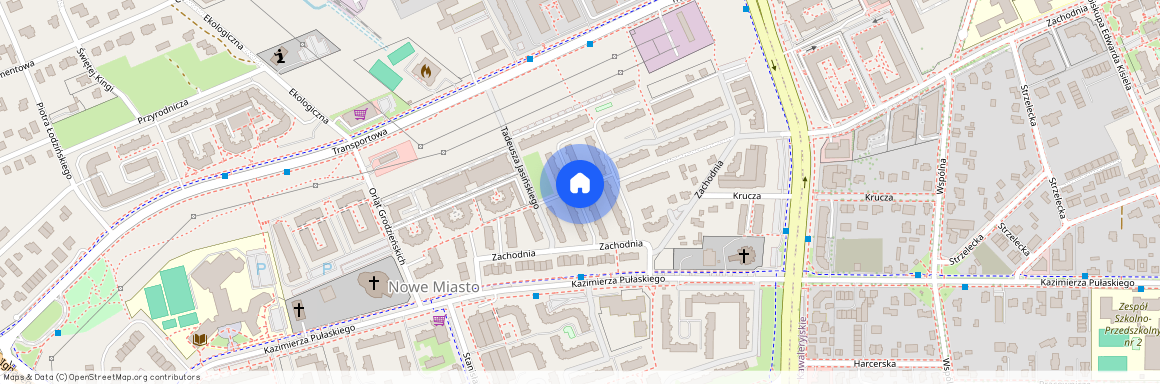 ul. Zachodnia, Nowe Miasto, Białystok, podlaskie