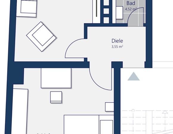 Cooles 1,5 Zimmer Appartement frisch renoviert direkt in der City sucht neuen Mieter - Photo 1