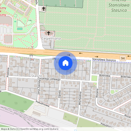 Bohaterów Monte Cassino, Sosnowiec, Zagórze