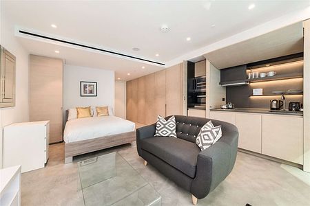 Beautiful studio apartment with balcony in The Nova Building, boasting exceptional facilities including a gym, cinema, pavilion lounge, roof terrace and meeting room. - Photo 2