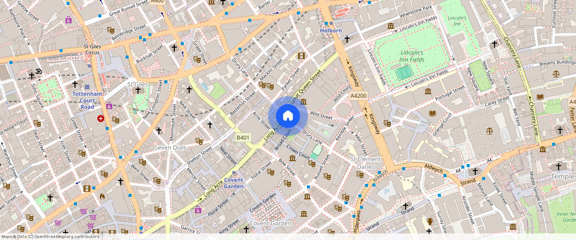 Drury Lane, London, WC2B