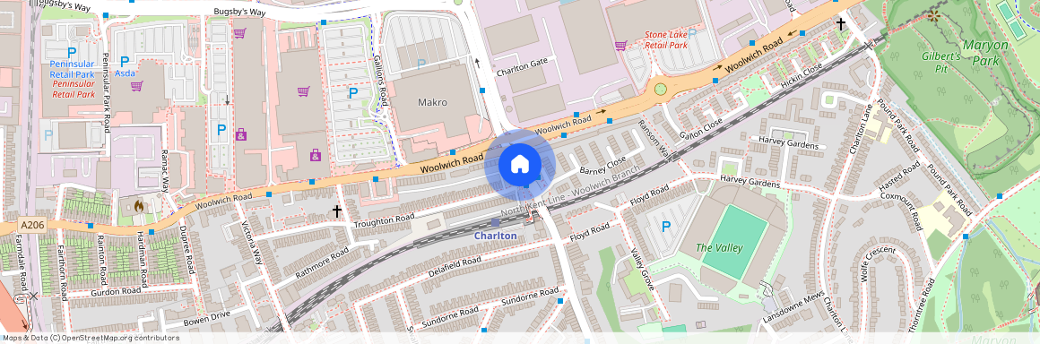 Woolwich Road, Charlton, SE7