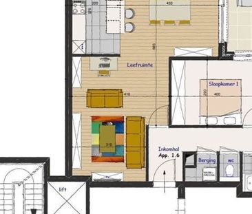 Appartement te huur in 's Gravenwezel voor € 1.135 met 2 slaapkamers - Foto 1