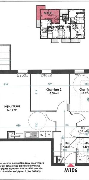 Location Appartement 3 pièces 62m² CHASSE SUR RHONE 38670 - Photo 2