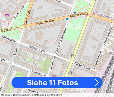 Romantische 2 Raum DG-Wohnung mit Aufzug, Tageslichtbad und tollem ... - Foto 1