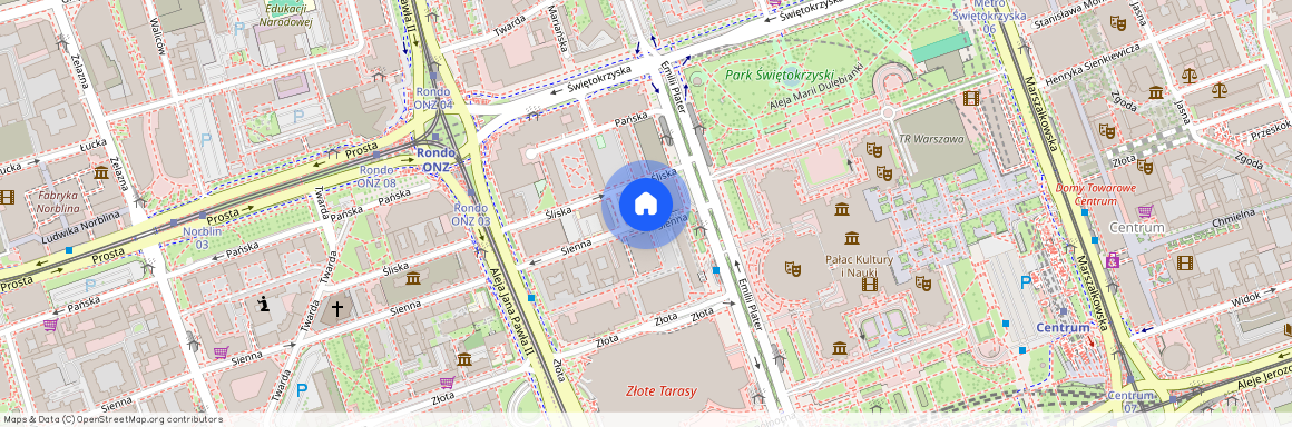 ul. Sosnowa, Śródmieście Północne, Śródmieście, Warszawa, mazowieckie