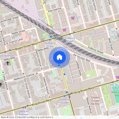 Downtown, Toronto, ON M6K 3G1