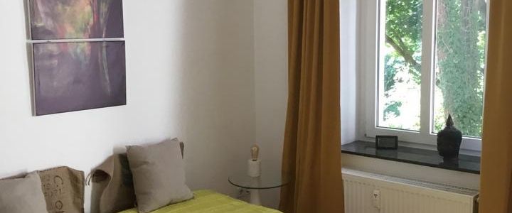 ruhige 2 Zi.Wohnung möbl., zeitl. befristet Leipzig Altlindenau - Foto 1