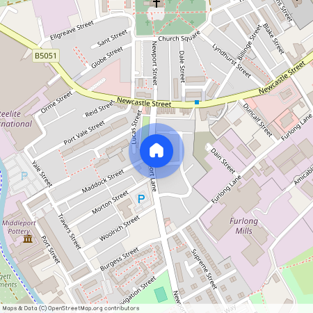 Newport Lane, Stoke-on-Trent, ST6