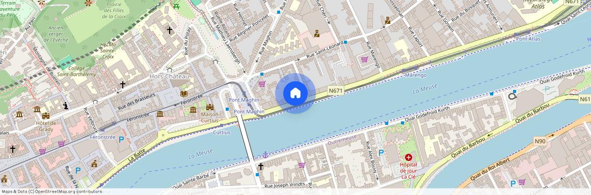 Quai Saint Léonard, 13A, 5D, 4000, Liège