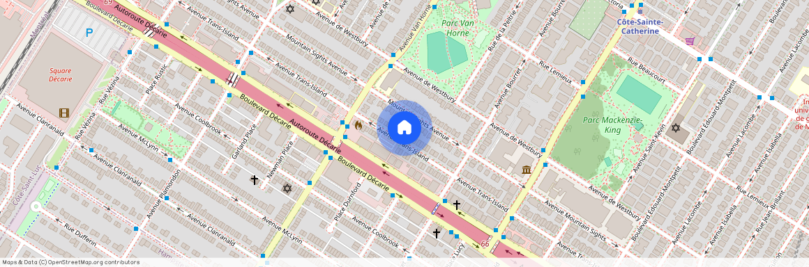 5931 Av. Trans Island, Montréal (Côte-des-Neiges/Notre-Dame-de-Grâce) (Côte-des-Neiges), H3W 3B5